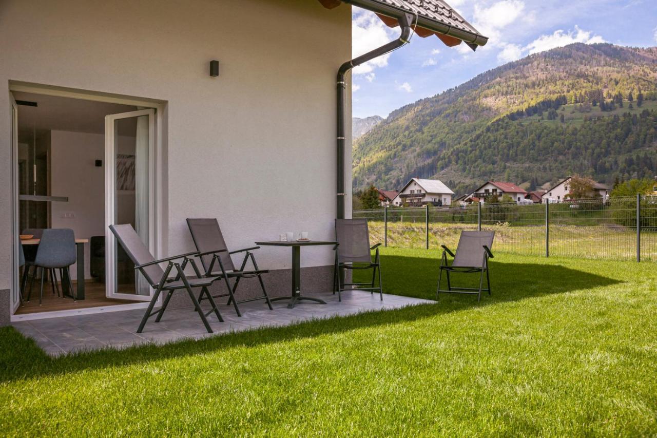 Chic Apartments With Balcony And Spa In Mojstrana Exterior foto
